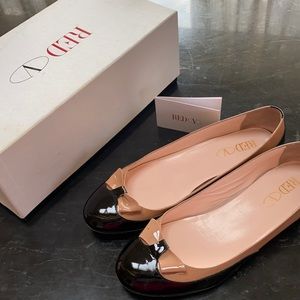 Red Valentino Womens Valentino with Heart Pattern Leather Loafer Shoes US 37 EU 7 Black Red Valentino Womens Valentino with Heart Pattern Leather Loafer Shoes US 37 EU 7 Black